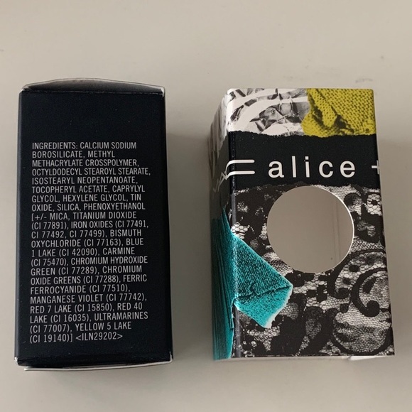 M.A.C Pigment 3g Sample Jar Alice+ Olivia Limited Edition”Later” RARE - Picture 5 of 5